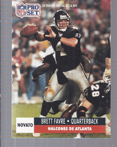 1991 Pro Set Spanish #262 Brett Favre