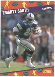 1991 Score National 10 #1 Emmitt Smith