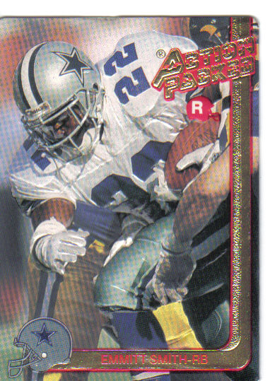 1991 Action Packed #P2 Emmitt Smith Prototype