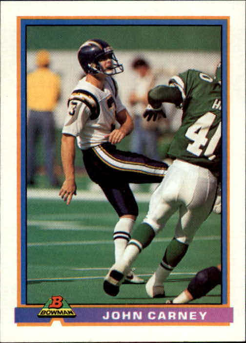1991 Bowman #467 John Carney