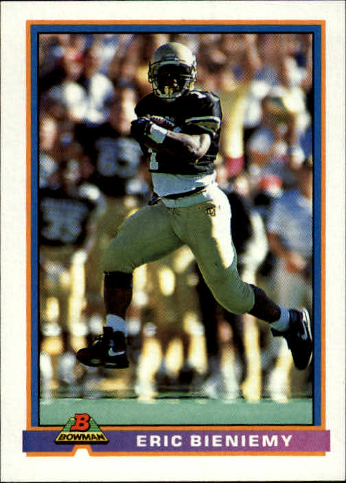 1991 Bowman #468 Eric Bieniemy RC