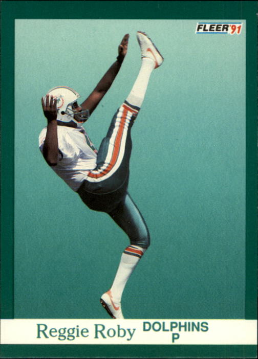 1991 Fleer #129 Reggie Roby