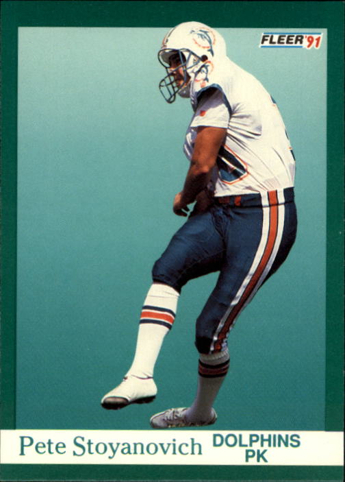1991 Fleer #132 Pete Stoyanovich