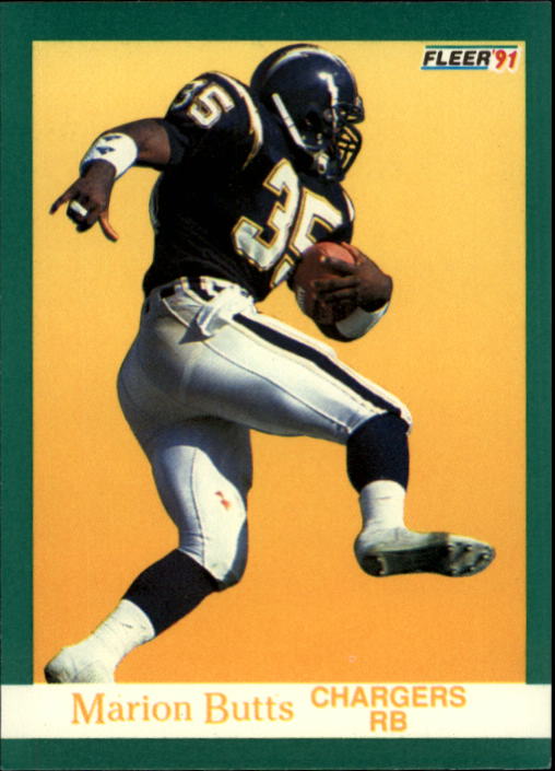 1991 Fleer #171 Marion Butts