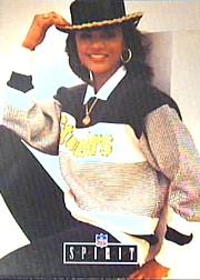 1991 Pro Line Portraits Wives #SC5 Toni Lipps