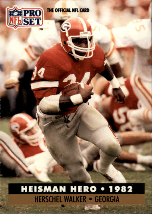 1991 Pro Set #44 Herschel Walker HH