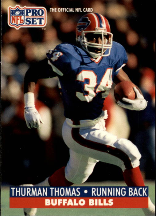 1991 Pro Set #86 Thurman Thomas