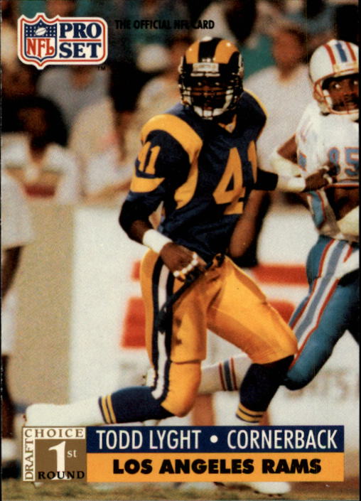 1991 Pro Set #734 Todd Lyght RC