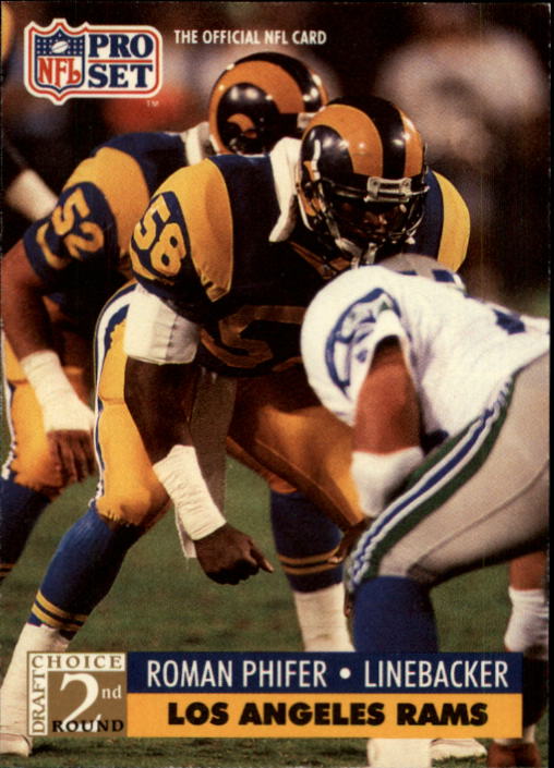 1991 Pro Set #760 Roman Phifer RC