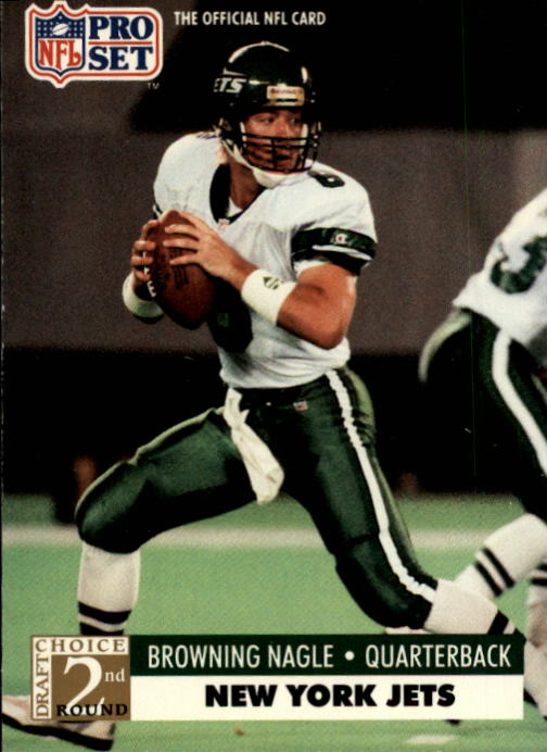1991 Pro Set #763 Browning Nagle RC