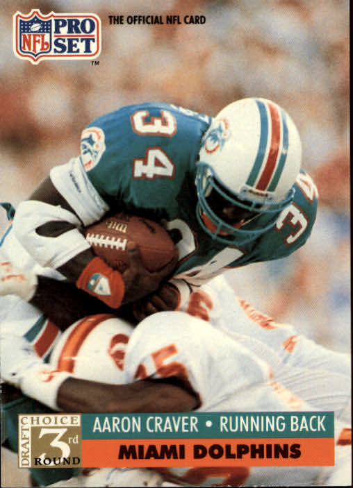 1991 Pro Set #789 Aaron Craver RC