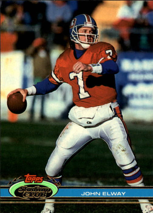 1991 Stadium Club #294 John Elway