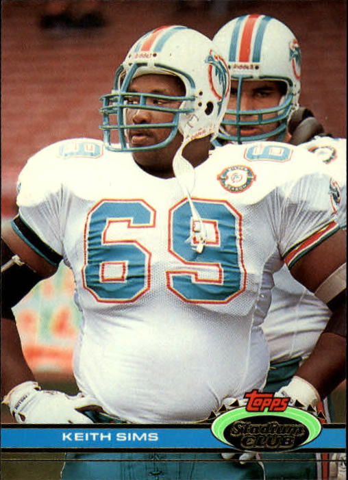 1991 Stadium Club #410 Keith Sims