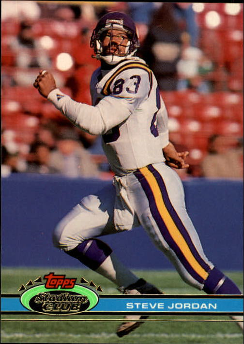 1991 Stadium Club #459 Steve Jordan
