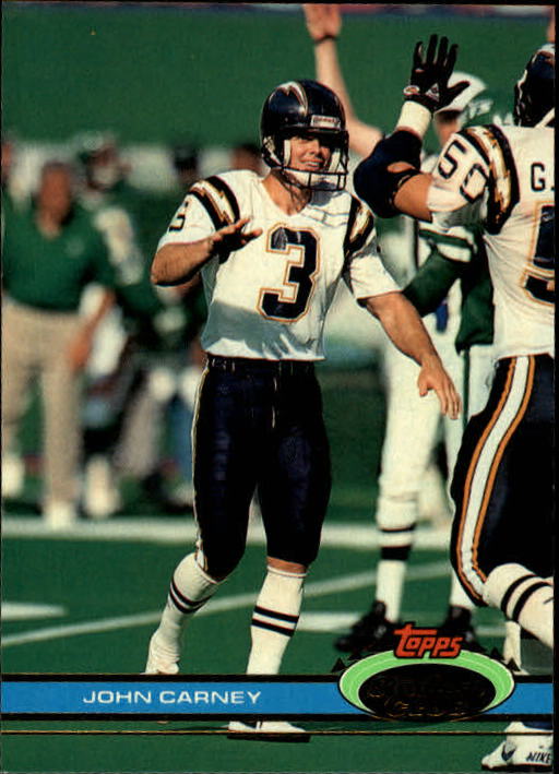 1991 Stadium Club #470 John Carney