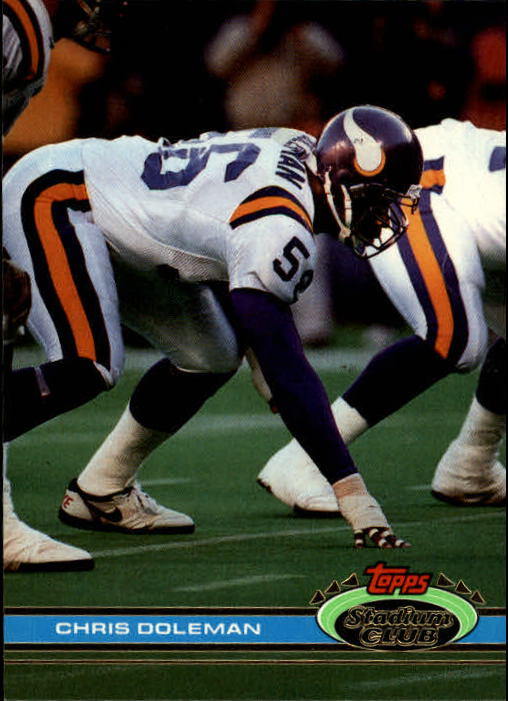 1991 Stadium Club #478 Chris Doleman