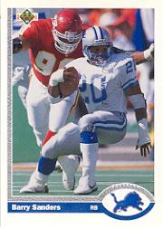 1991 Upper Deck #500P Barry Sanders Promo