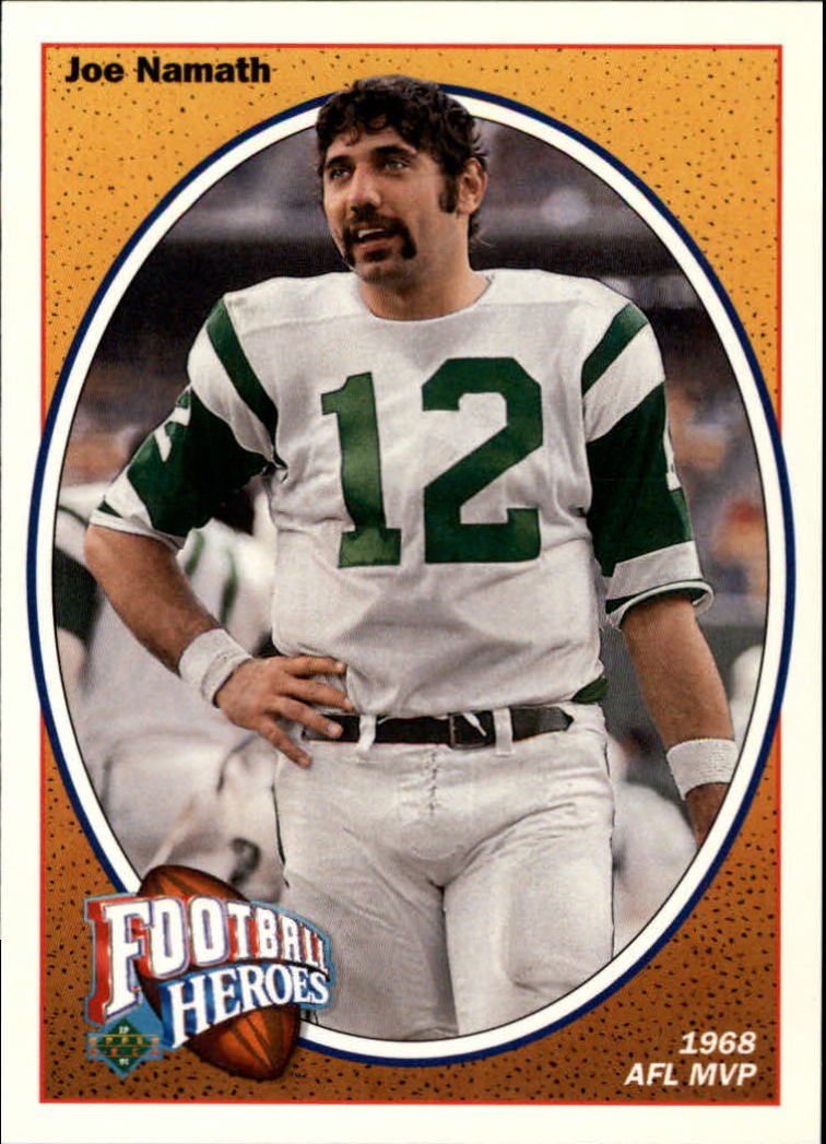 1991 Upper Deck Joe Namath Heroes #13 Joe Namath