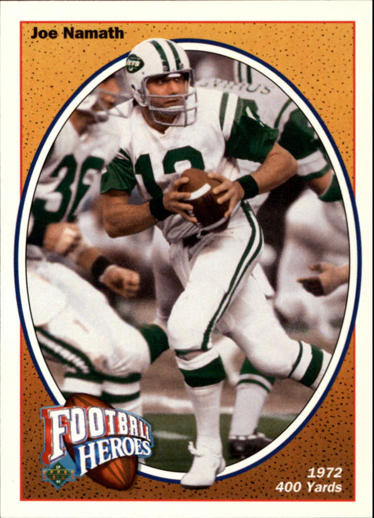 1991 Upper Deck Joe Namath Heroes #16 Joe Namath