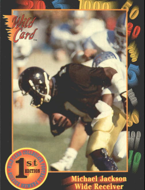 1991 Wild Card Draft #10 Michael Jackson