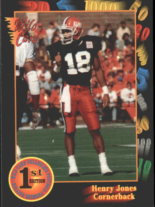 1991 Wild Card Draft #20 Henry Jones