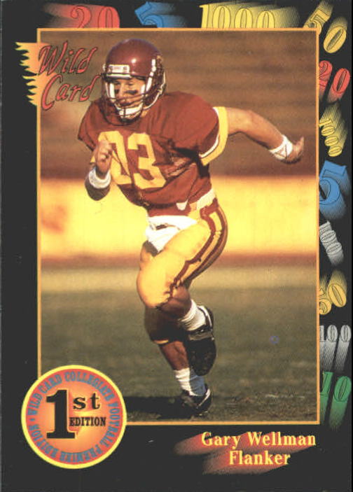 1991 Wild Card Draft #36 Gary Wellman