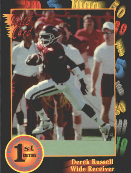 1991 Wild Card Draft #49 Derek Russell