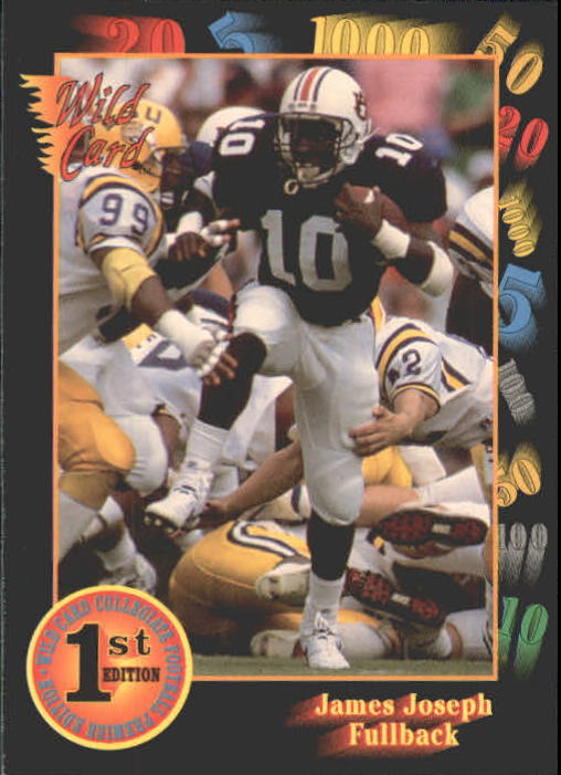 1991 Wild Card Draft #58 James Joseph