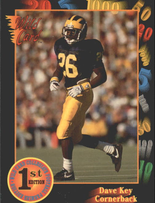 1991 Wild Card Draft #61 Dave Key
