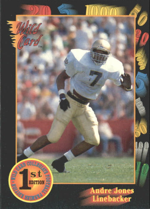 1991 Wild Card Draft #66 Andre Jones