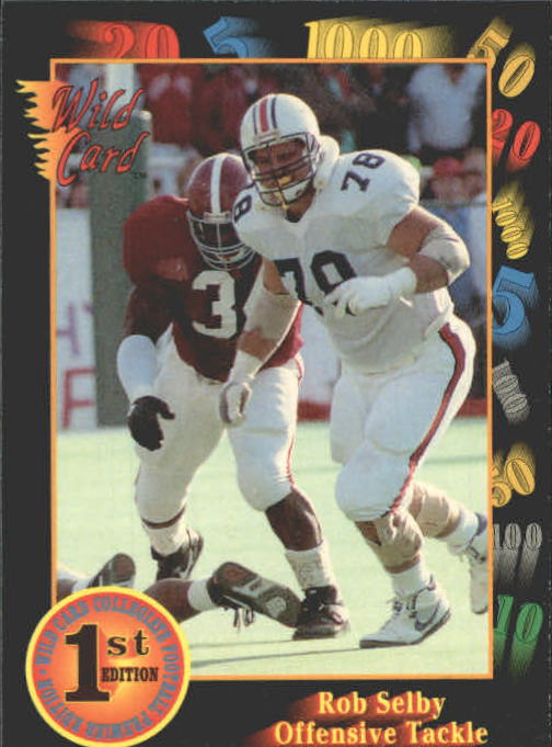 1991 Wild Card Draft #80 Rob Selby