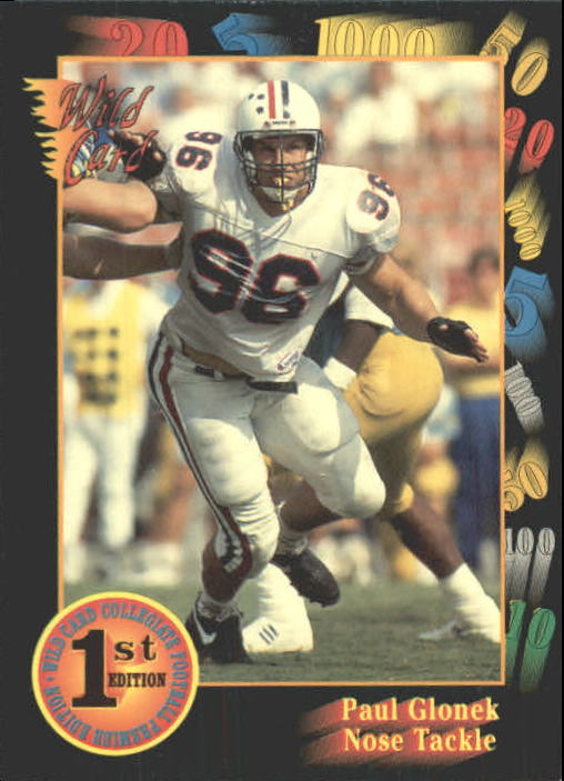 1991 Wild Card Draft #112 Paul Glonek