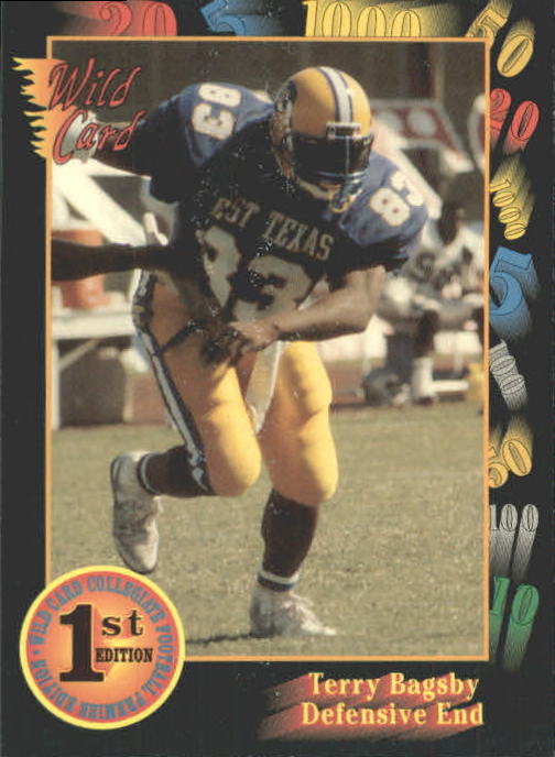 1991 Wild Card Draft #145 Terry Bagsby