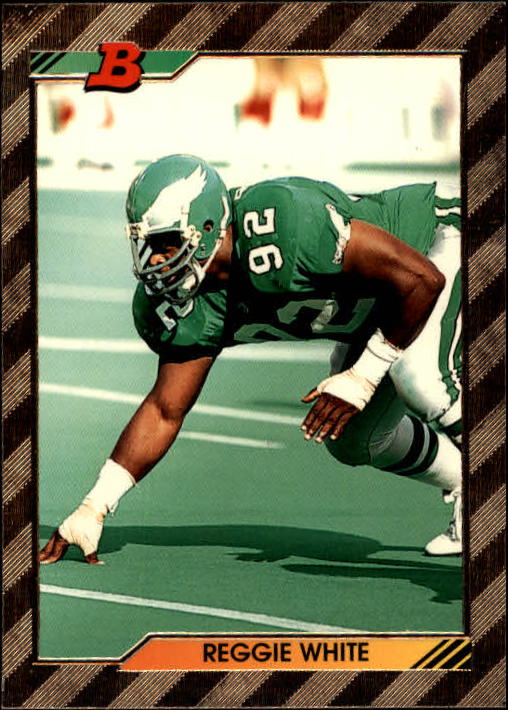 1992 Bowman #469 Reggie White FOIL