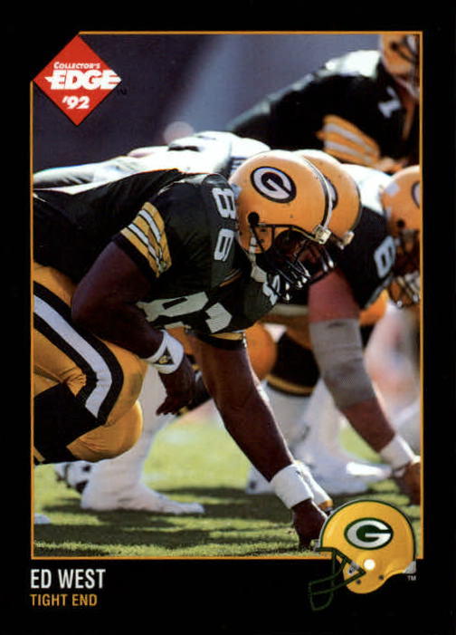 1992 Collector's Edge #55 Ed West