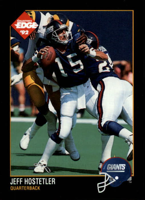 1992 Collector's Edge #121 Jeff Hostetler