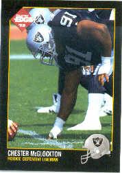 1992 Collector's Edge #229 Chester McGlockton RC
