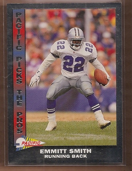 1992 Pacific Picks The Pros Silver #20 Emmitt Smith