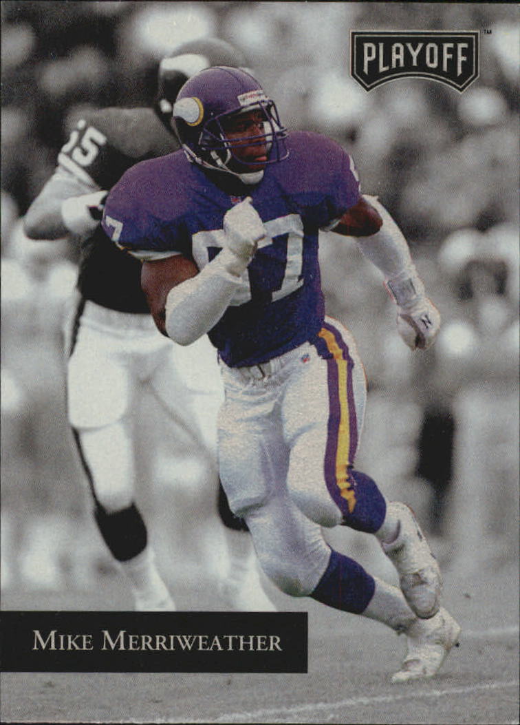 1992 Playoff #76 Mike Merriweather
