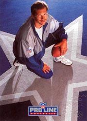1992 Pro Line Portraits Autographs #105 Jay Novacek