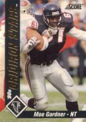 1992 Score Gridiron Stars #6 Moe Gardner