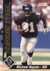 1992 Score Gridiron Stars #32 Michael Haynes