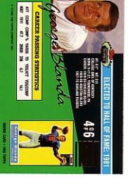 1992 Stadium Club QB Legends #4 George Blanda back image