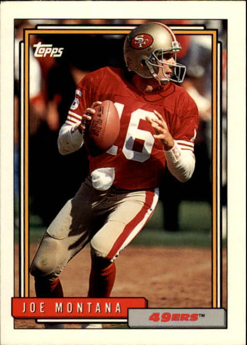 1992 Topps #719 Joe Montana