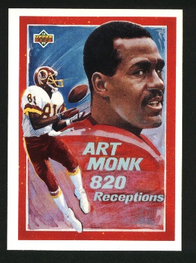 1992 Upper Deck #SP4 Art Monk Catches