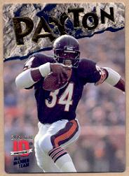 1993 Action Packed All-Madden 24K Gold #6G Walter Payton