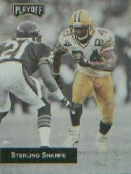 1993 Playoff Promos #6 Sterling Sharpe