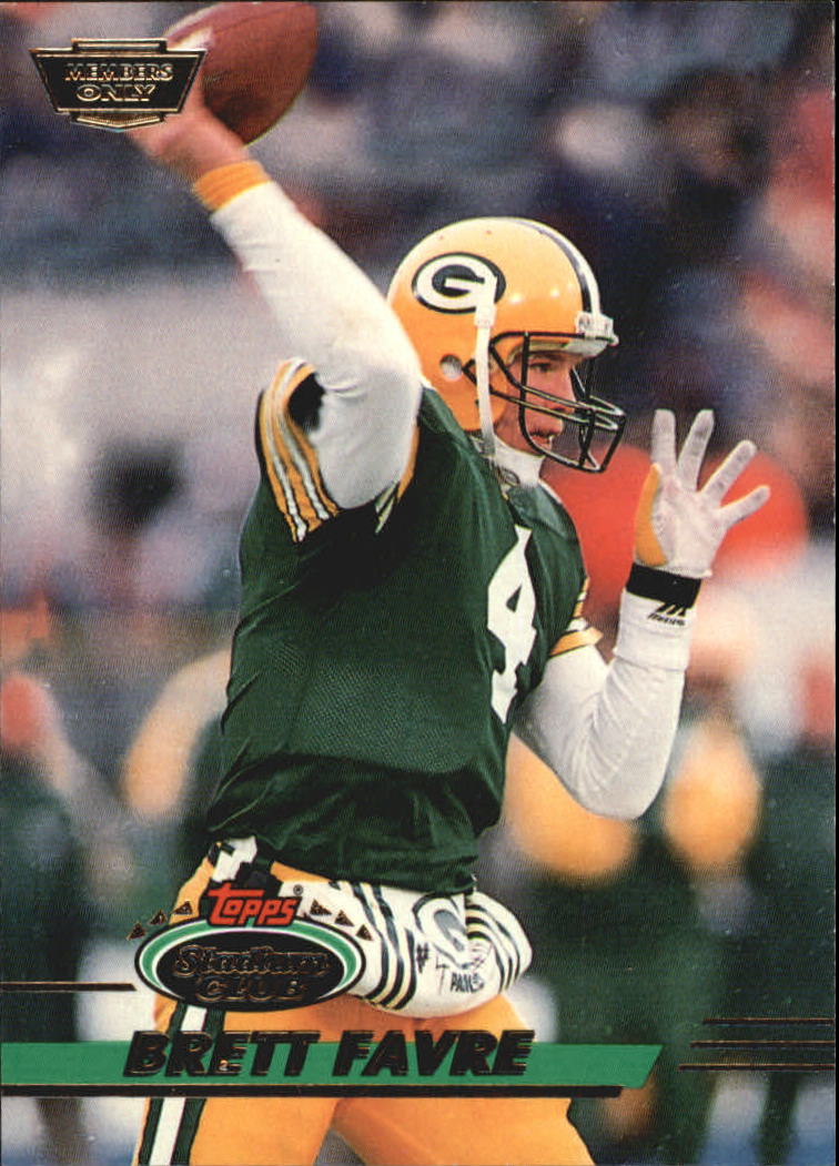 1993 Stadium Club Members Only Parallel #210 Brett Favre