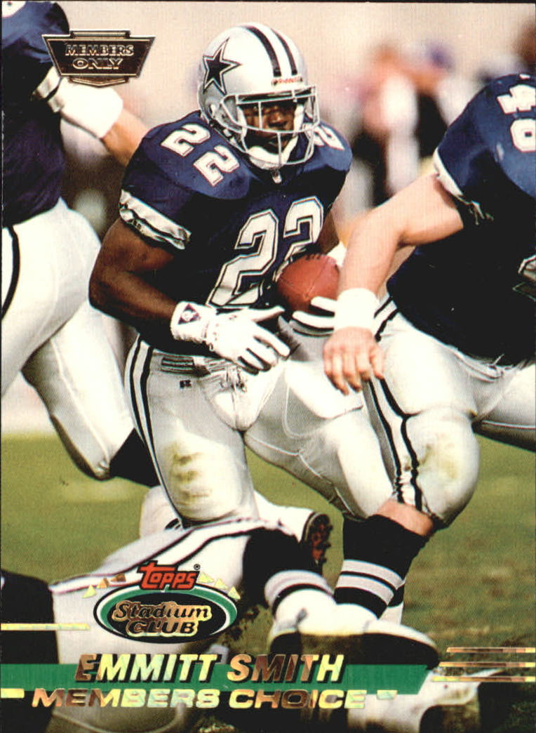 1993 Stadium Club Members Only Parallel #491 Emmitt Smith MC