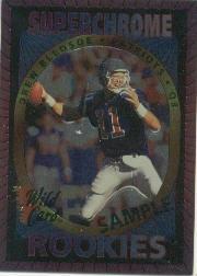 1993 Wild Card Superchrome Rookies Promos #P4 Drew Bledsoe